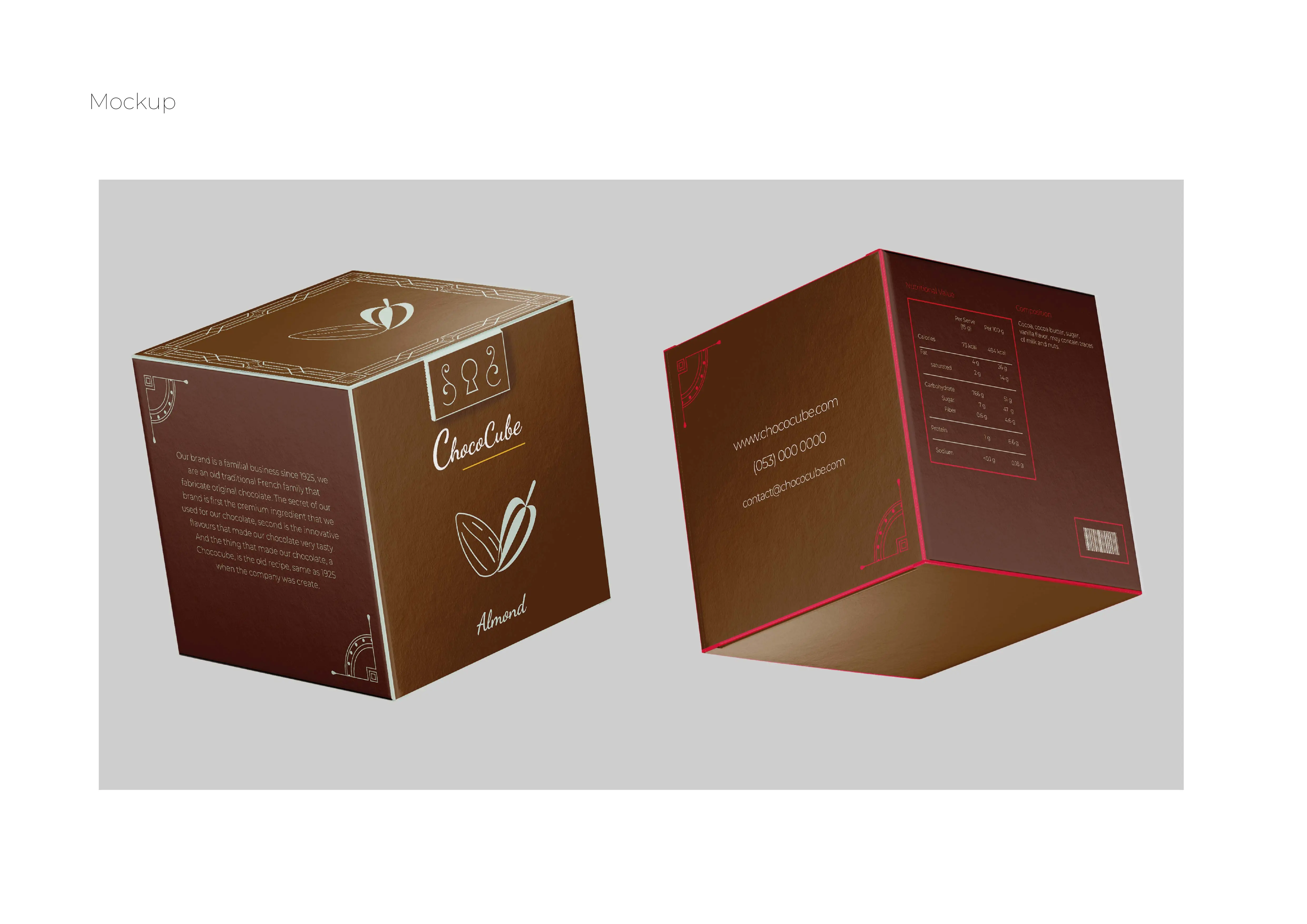 ChocoCube Packaging