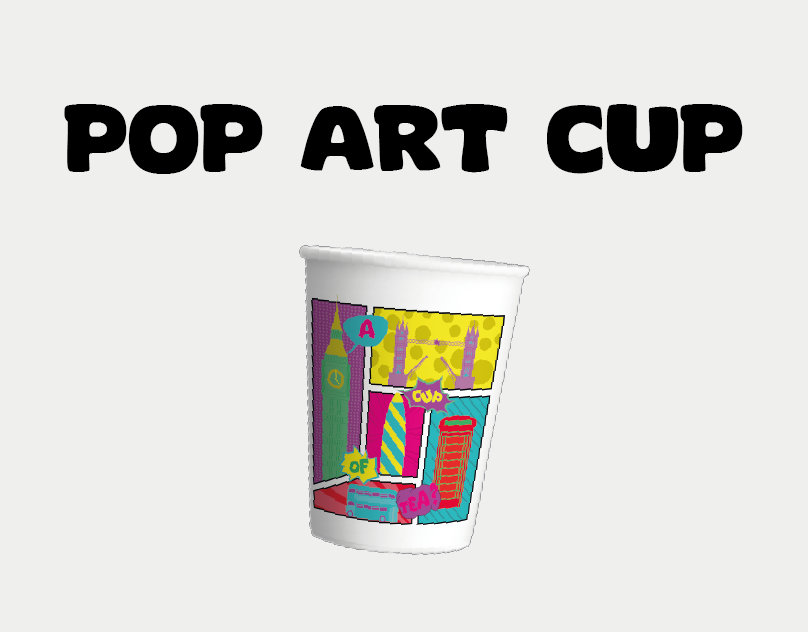 Réalisation Pop Art Cup